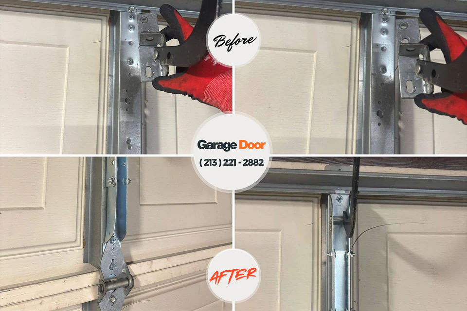 Before and after: garage door repair near me Sugar Creek